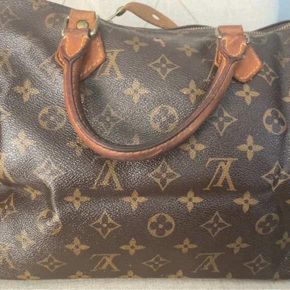 Louis Vuitton Brown Monogram Speedy 30 - Picture 3 of 9
